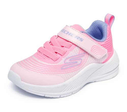 Skechers Kids Microspec Advance Sneaker, Lightpurple, 1.5 Little Kid - image 1