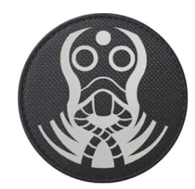 SCP Mobile Task Forces Zeta-9 “Mole Rats” Infrared Reflective Patches for IR Cloth Patch Badge Hook & Loop IR Patch