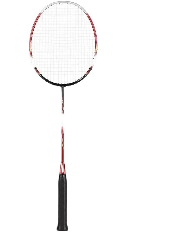 Badminton Set Racchette da Badminton in Fibra di Carbonio, Racchetta Offensiva con Asta 6,8 mm e Corda(D)