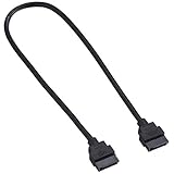 AINEX シリアルATAラウンドケーブル 30cm SATR-3003BK