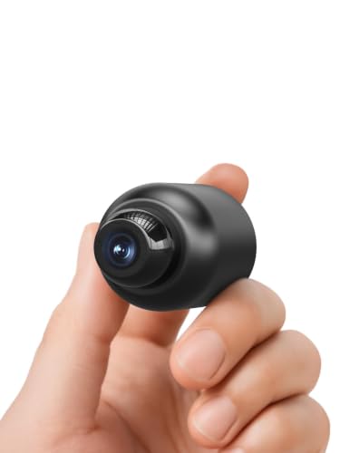 Wide Angle Mini WiFi Home Security Camera with Wired Power Supply(without Battery) Dynamic Monitoring and IR Sensor - Local Storage via Micro SD Card(Not Included) or Cloud Video Storage