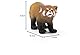 SCHLEICH 14833 Roter Panda, für Kinder ab 3+ Jahren, WILD Life - Spielfigur