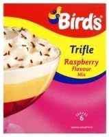 Birds Trifle Raspberry. 144g Full kit Trifle serves 6. Classic from the UK