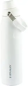 Stanley - Garrafa de Água Aerolight com Tampa Fast Flow, Garrafa Térmica a Vácuo para Bebidas Frias, Aço Inoxidável Leve, 1,1 L, Polar
