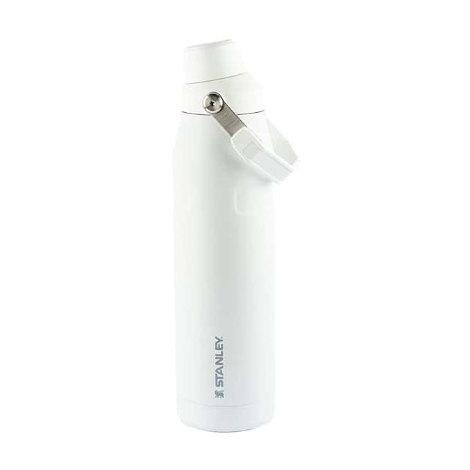 Stanley - Garrafa de Água Aerolight com Tampa Fast Flow, Garrafa Térmica a Vácuo para Bebidas Frias, Aço Inoxidável Leve, 1,1 L, Polar