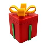 Streichboxen - Dekorative Geschenkrequisiten für Feierräume | Humorvoller Stil mit realistischen Details tragbarer Aufbau einfacher Platzierung für Wohnzimmermantel und Schreibtisch, 2.76x1,97 Zoll
