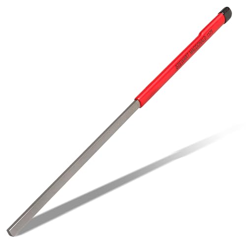 stewmac fret end dressing file - safely fix sharp guitar frets amp fret sprout fast - for rounding shaping and smoothing frets - professional luthier guitar repair tool - 1175