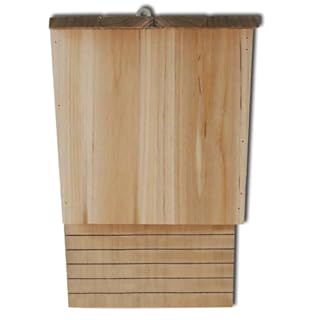 vidaXL 2X Maisons pour Chauve-Souris Cage Enclos Animaux Jardin Cour Extérieur