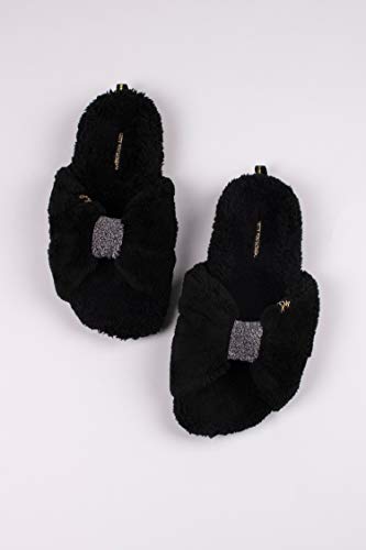 London Women's Footwear Slider Slipper - Ava Black3