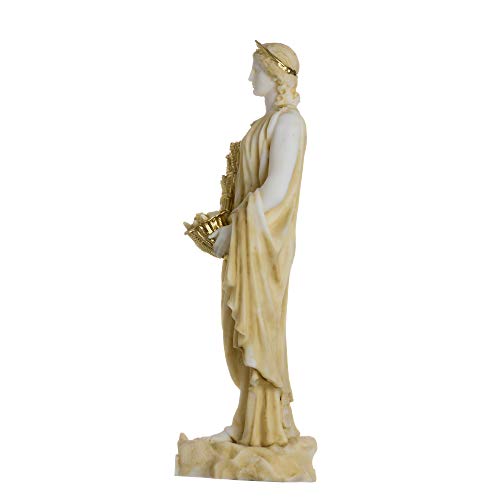 Estatua de Alabastro Diosa Deméter 6.7 pulgadas miniatura 3