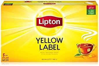 Lipton Yellow Label Black Tea, 200 Teabags