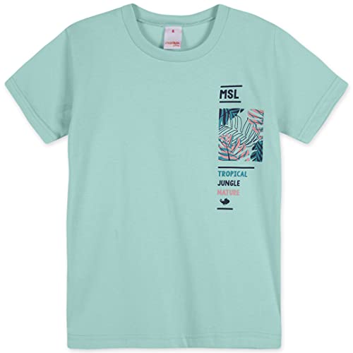 Camiseta Na Mata, Marisol Play, meninos, turquesa, 4