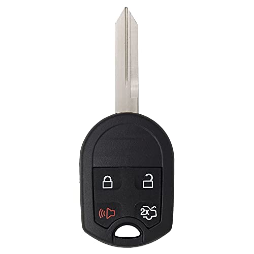 Keyless2Go Replacement for New Uncut Keyless Remote Head Key Fob Select Escape Explorer Focus Fusion That use OUCD6000022164-R8073
