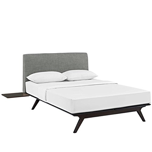 Modern Contemporary Urban Design Three PCS Queen Size Bedroom Bed