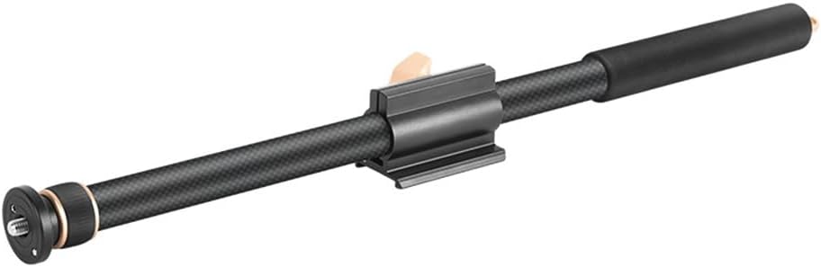 Andoer 36.6in Tripod Extension Rod Boom Arm for Tripod with Quick Release Plate 10KG/22lbs Load Capacity 2 Adjustable Sections with 1/4in to 3/8in Threaded Screw for Studio Photography Overhead Macro