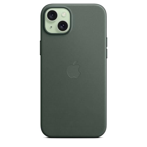 Apple Coque en Tissage Fin avec MagSafe pour iPhone 15 Plus - Chêne Vert ​​​​​​​