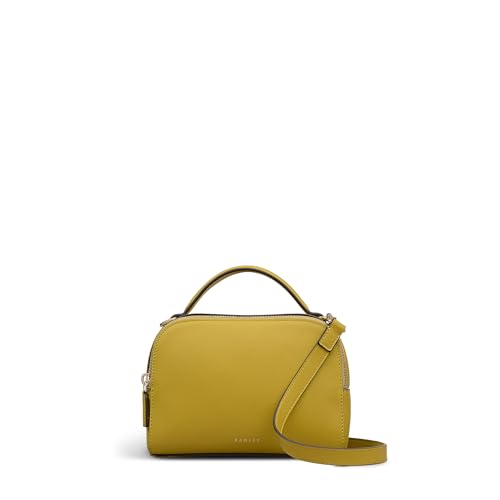 Image of RADLEY London Elm Avenue Women's Leather Small Ziptop Cross Body, Ochre