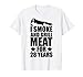 Hombre Entusiasta a la parrilla - 28 cumpleaños - Humo y carne a la parrilla Camiseta