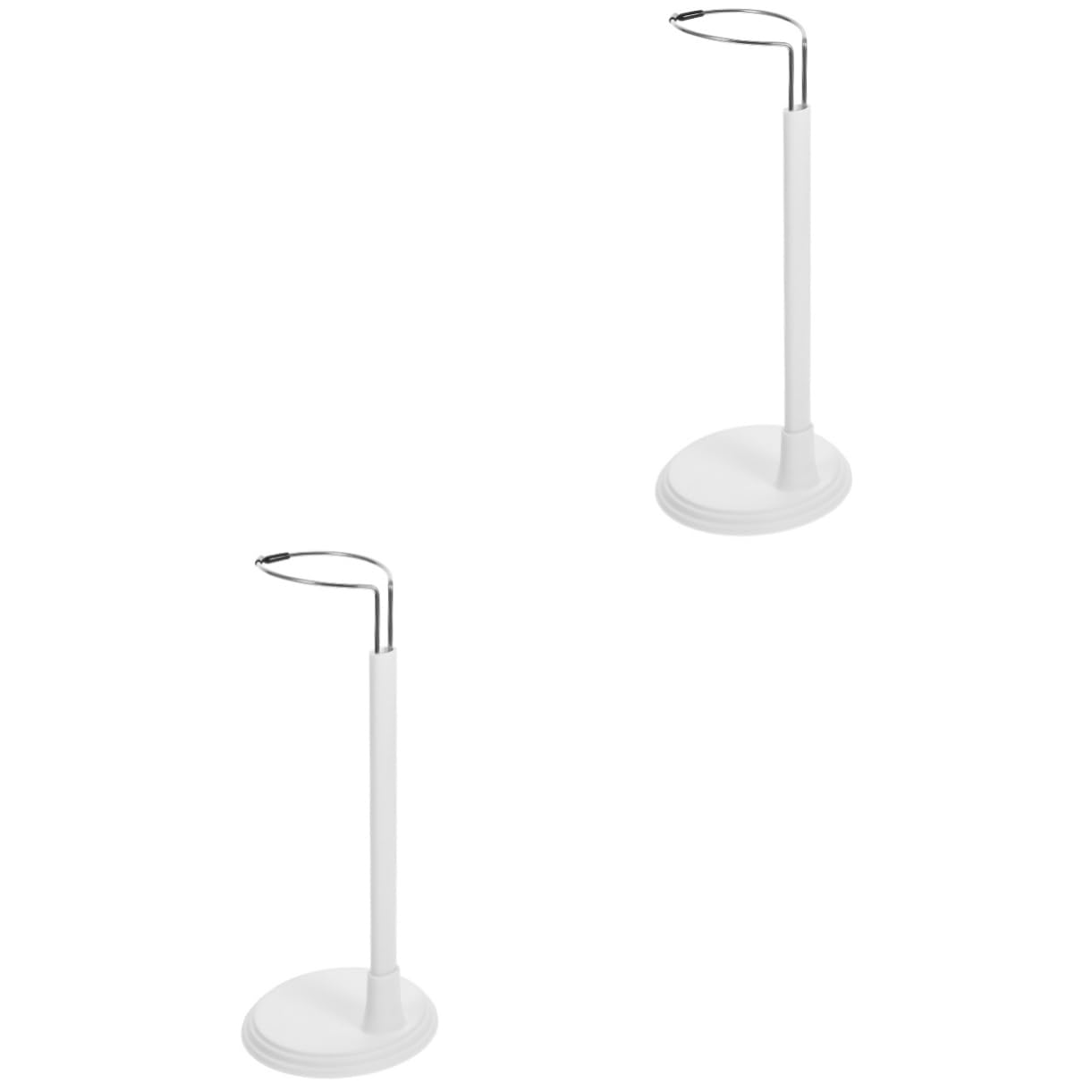 VICASKY 2pcs Doll Display Stand Babydolls Base Adjustable Action Figure Rack Doll Storage Stand