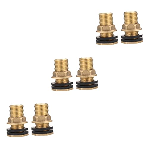 VILLCASE Conector De Tanque De Água De 6 Peças Conectores De Mangueira Adaptador De Mangueira Diviso