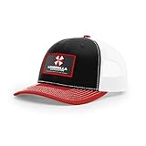 Generic Umbrella Corporation, 112 Snapback Hat (Black/White/Red)