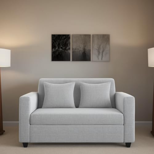 KENDALWOOD Furniture 2 Seater Sofa | Fabric 2 Seater Sofa Set | Sofa for Living Room & Home |...