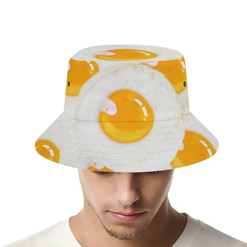 Image of Food Golden Corn Bucket Hats Unisex Washed Cotton Lightweight Outdoor Summer Beach Sun Hats Men Women Bucket Hat for Travel