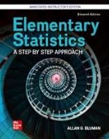 Elementary Statistics : A Step by Step Approach 1260525147 Book Cover
