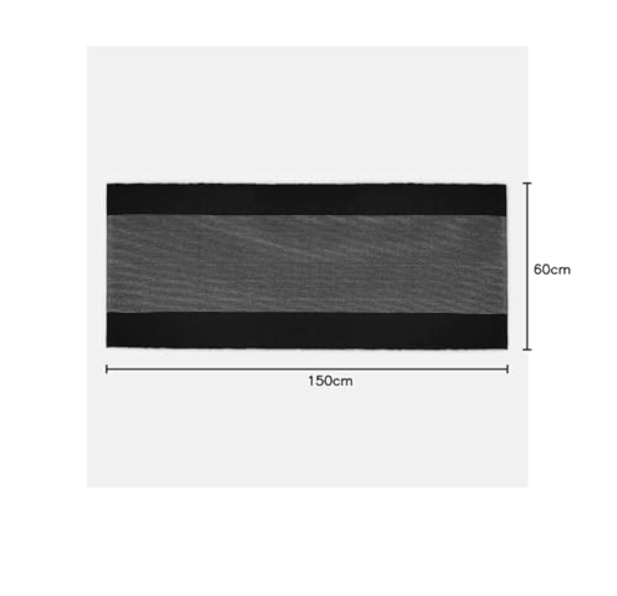 Cotton Rectangular Floor Mat Runner, 2X5 Feet