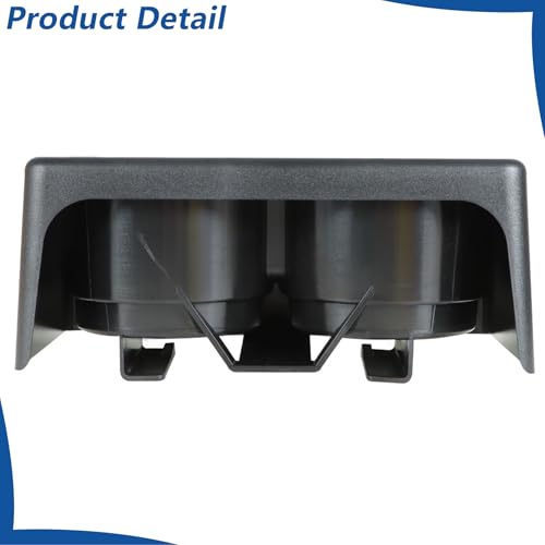 Portavasos delantero negro WFLNHB para Colorado 2004-2012 miniatura 2