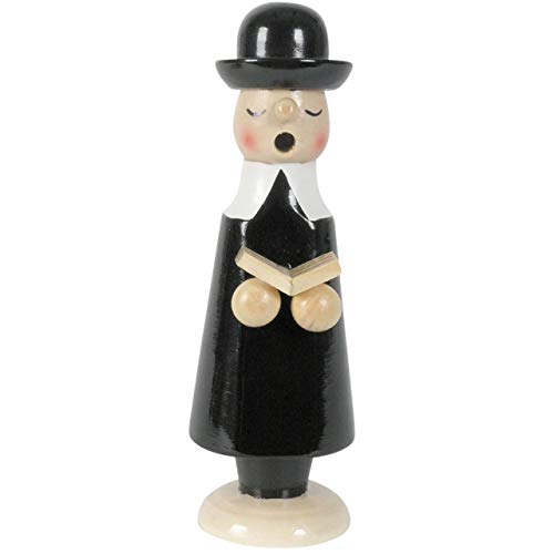 OBC Räuchermännchen Kurredensänger schwarz-weiß, 15 cm, Dekofigur...