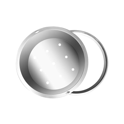 Couvercles de regards invisibles en acier inoxydable pour cacher les bouches d'égout de 40cm - 2