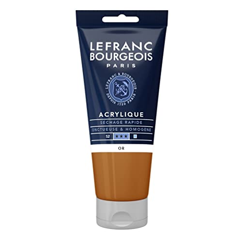 Lefranc Bourgeois Acrylique Fine Tube 80ml Or