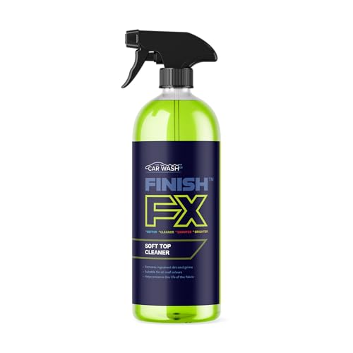 Finish FX Soft Top Cleaner for Cars, Professional Convertible Roof Cleaner (1 Litre)