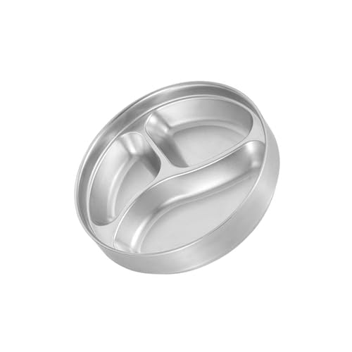 304ステンレス鋼食品保管コンテナディバイダー付きダブルウォール断熱食ボックスポータブルランチホルダーキッズメタルランチボックス