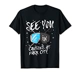 See You In Canyons at Park City USA Vacation Skibrille T-Shirt