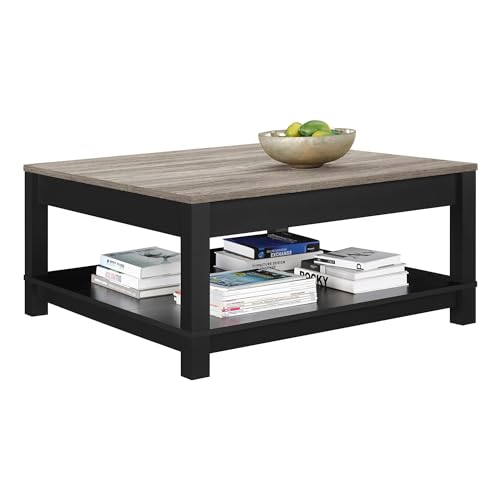 Ameriwood Home 5047196PCOM Carver Coffee Table With Open Storage thumb #2