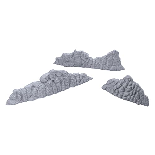 Tall Rock Formations, 3D Printed Tabletop RPG Scenery and Wargame Terrain for 28mm Miniatures
