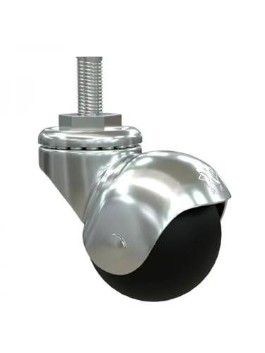 Roulettes de meuble M10 pivotantes pour un déplacement fluide