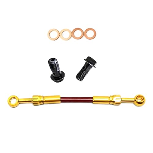 Tuyau d'embrayage moto AN3 anti-dilatation de 2400mm pour réparer un frein hydraulique