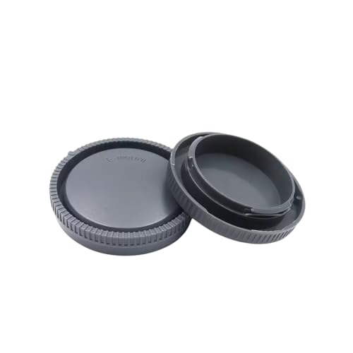 Pacezy E-Mount Body Cap & Rear Lens Cap Cover for Sony A7 A7II A7III A7IV A7S II III A7R II III IV A7RV A7CR A7C II A6700 A6600 A6400 A6300 A6100 A6000 A1 II ZV-E10 II ZV-E1 & More Sony Camera & Lens