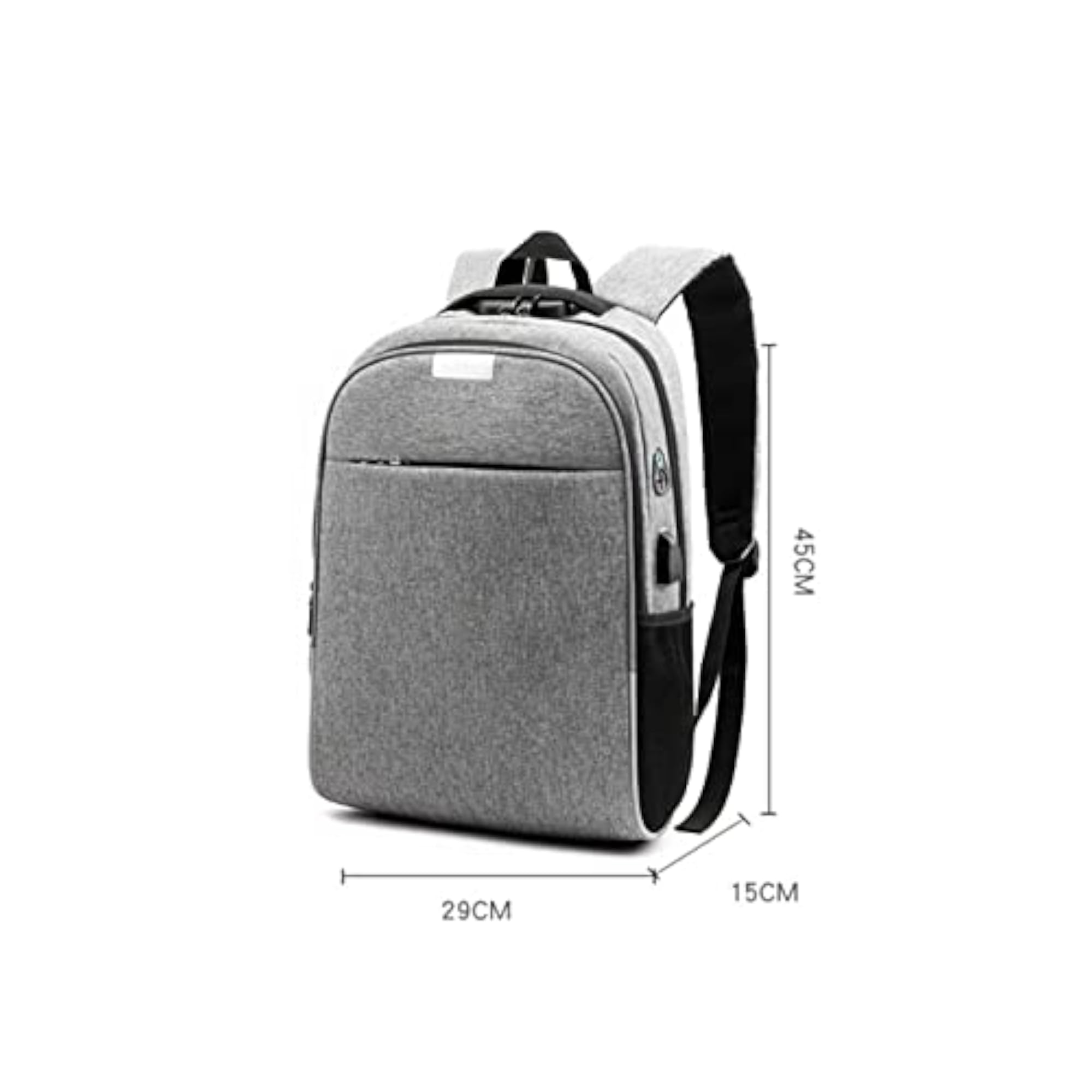 Rechargeable Waterproof Nylon Oxford Cloth Laptop Backpack