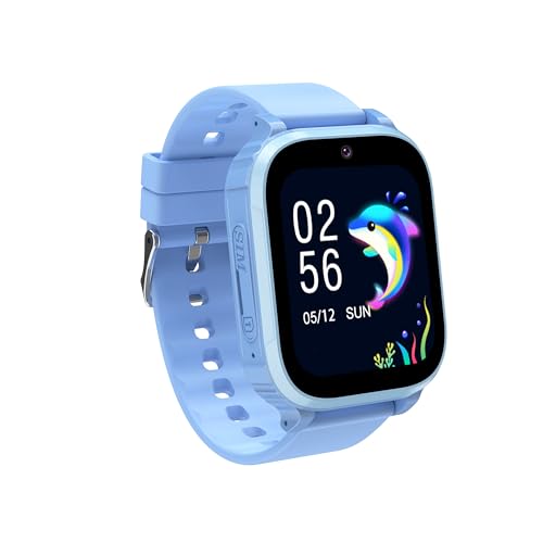 Kesasohe Reloj Inteligente Niños, Reloj Inteligente 4G para niños