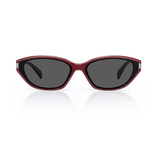 Image of Retro Polarized Cat-Eye Sunglasses for Women Men UV400 Protection