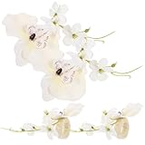 Décorations de mariage : ces magnifiques ronds de serviette s’harmoniseront parfaitement avec la décoration de votre table. légers et délicats, ils embelliront n’importe quel type de table. boucles de serviette en forme de fleur artificielle