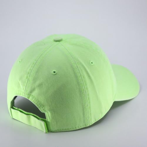 Image of Classic Washed Cotton Baseball Cap - Vintage Adjustable Dad Hat, Curved Bill for Men Women, Outdoor Everyday Wear