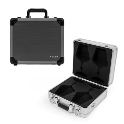 How to pack wine in carry on luggage Durable Aluminum Wine Glass Carrier Case