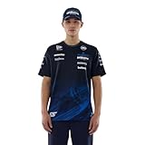 New Era Williams Racing F1 Team, Colección Oficial 2026, Camiseta Técnica del Equipo Carlos Sainz para Pilotos, Camiseta, Playera, Jersey, Azul Marino, azul marino, S