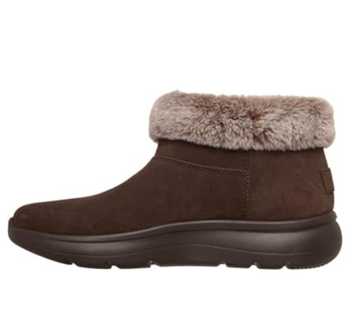 Skechers Femme On-the-go Encore Snow-capped, Chocolate Suede, 39 EU