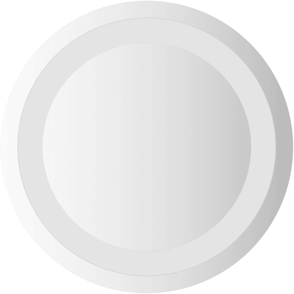 vidaXL LED Bathroom Mirror, Bathroom Vanity Mirror with Lights, Wall Mounted Makeup Mirror for Bathroom, Wall Mirror with Lights, Round